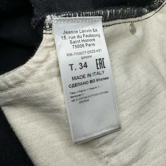 LANVINGalaxy-Print Straight Leg Jeans